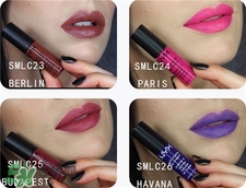 nyx丝绒唇釉色号 nyx唇釉试色